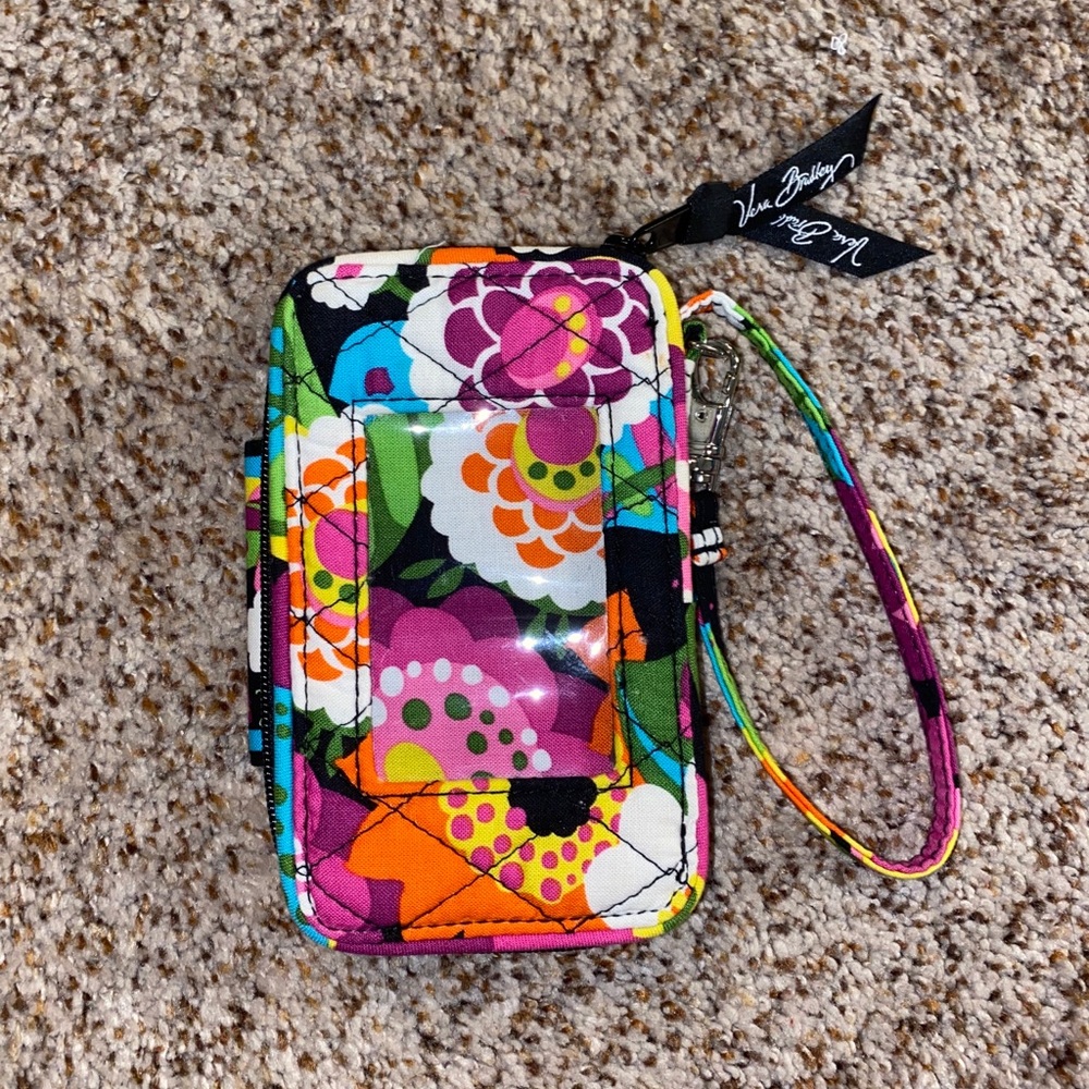 Vera Bradley ID slot wristlet